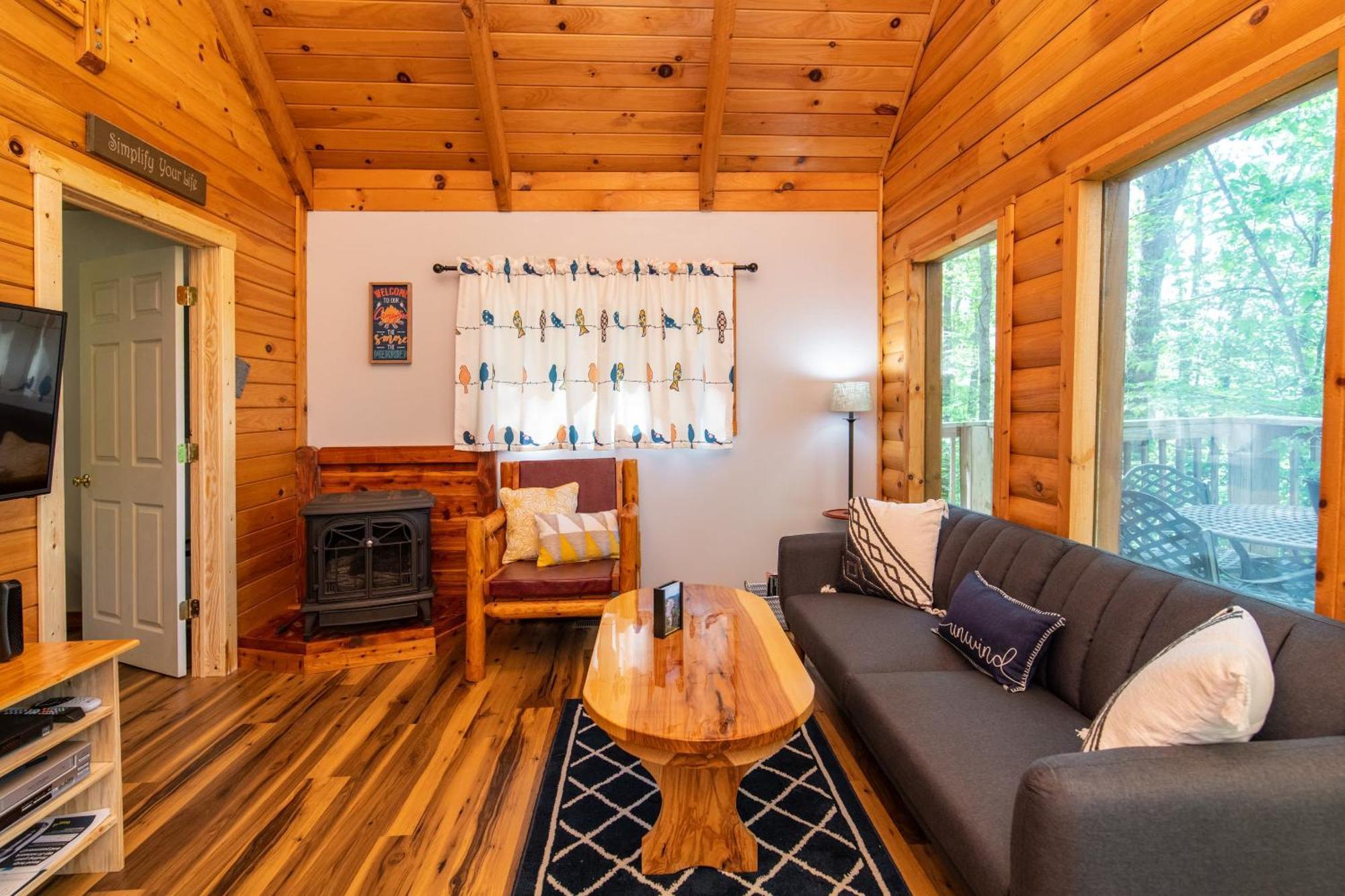 Gorgeous View Cabin Rogers Exterior foto